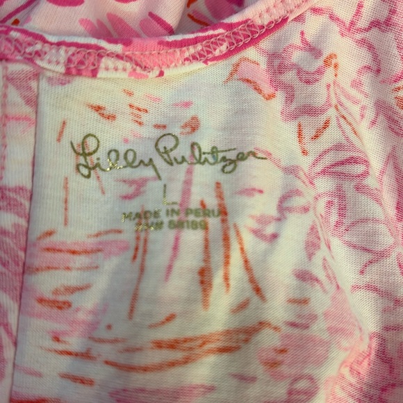 EUC Lilly Pulitzer Newberri Tank Dress in Seaside Scene Size Large - Picture 6 of 8